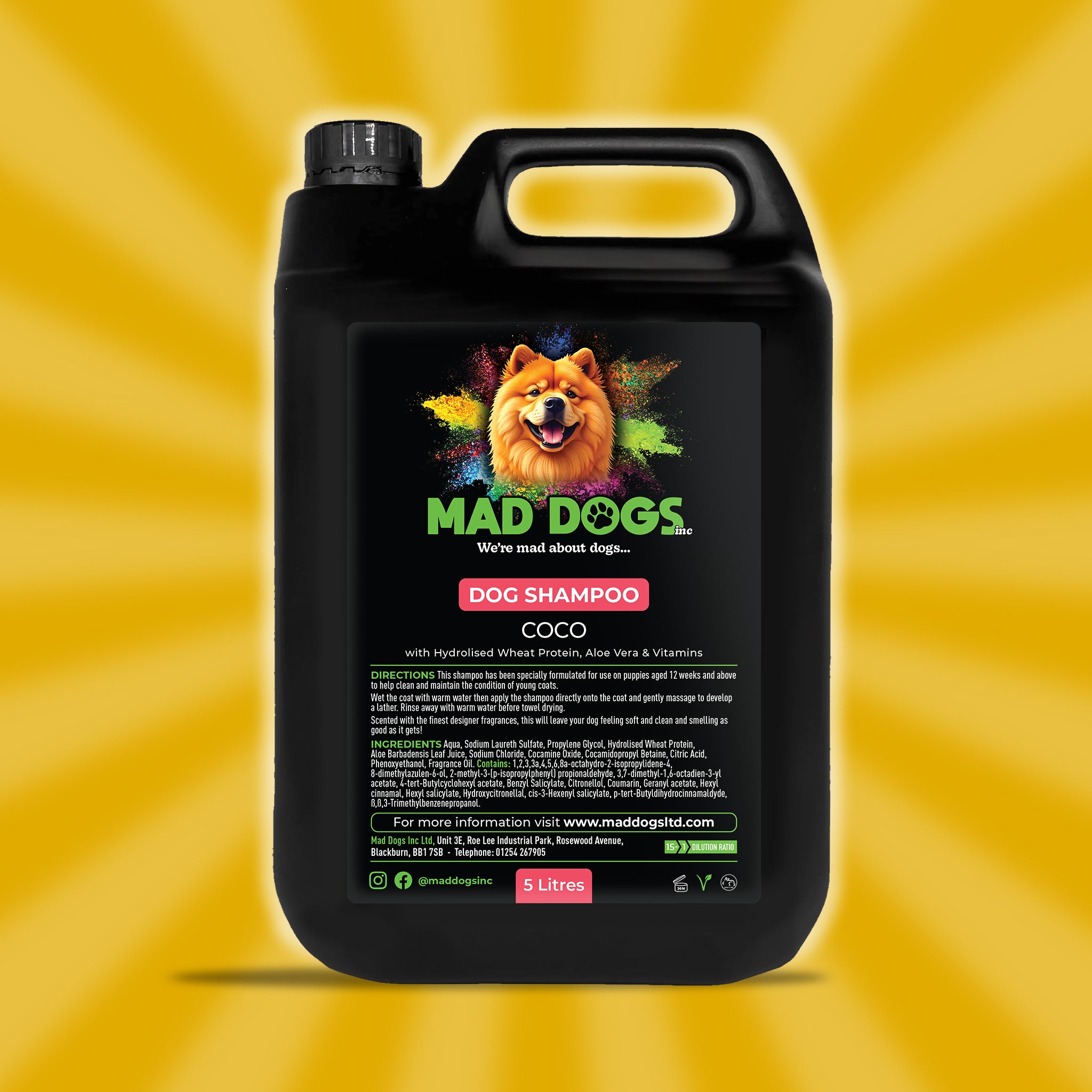 Coco Scented Dog Shampoo