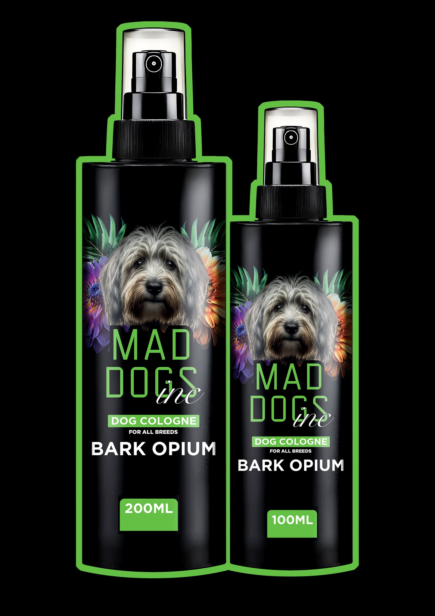 Parfum pour chienne à l'écorce d'opium