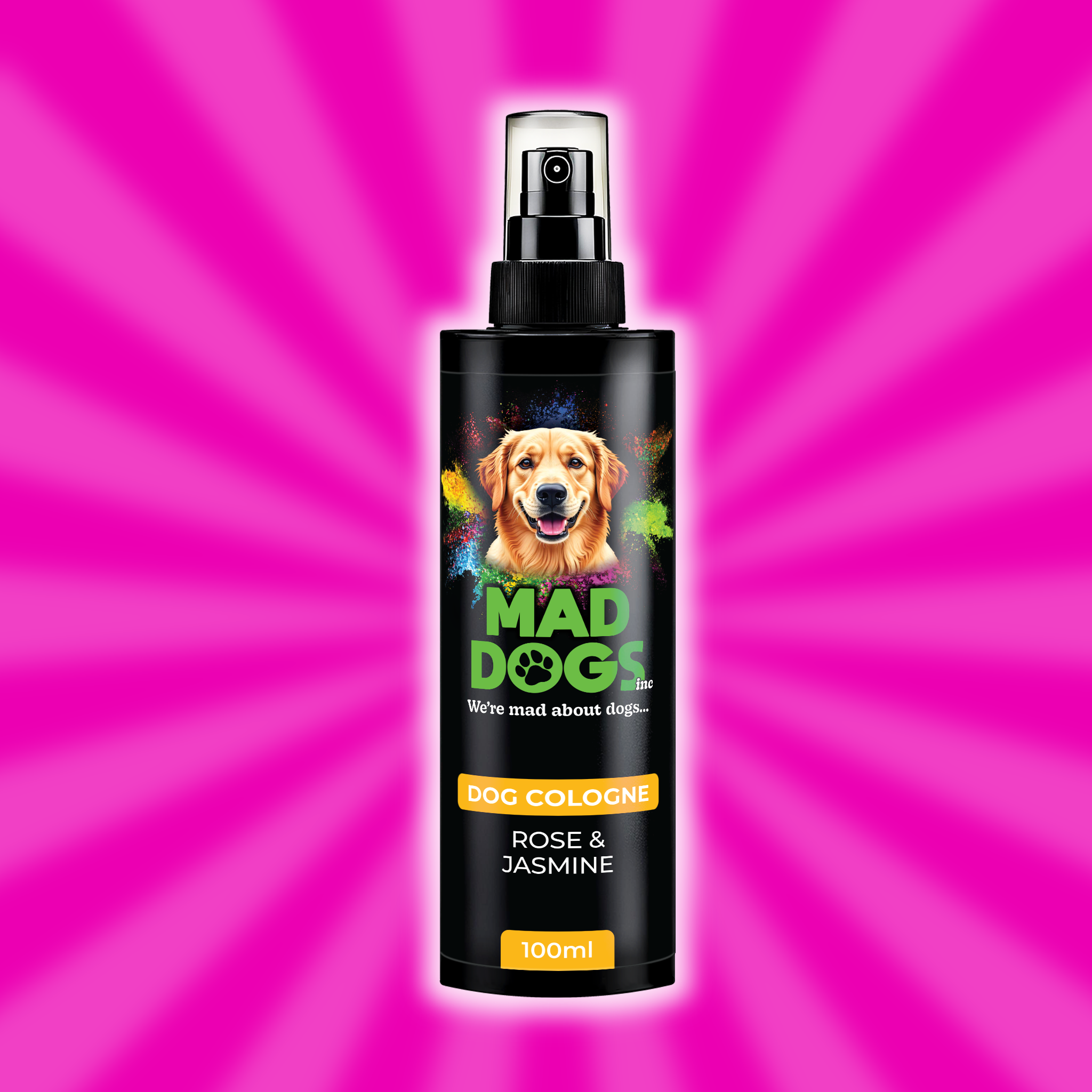 Rose & Jasmine Dog Cologne