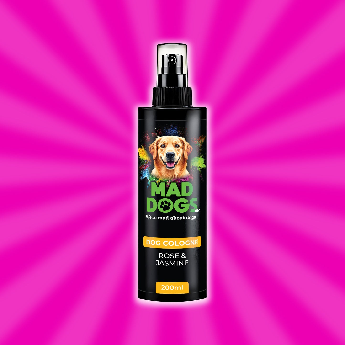 Rose & Jasmine Dog Cologne